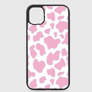 Pink Cow Print Phone Case